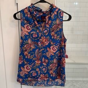 J Crew sleeveless floral top